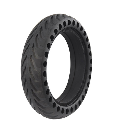 PNEU TROTTINETTE ELECTRIQUE 8.5"X2.00 (50/75-6.1) PLEIN ALVEOLE NOIR