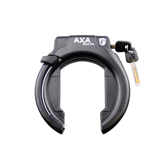 ANTIVOL VELO FER A CHEVAL AXA BLOCK XXL NOIR (OUVERTURE 72MM/OPTION CABLE ANTIVOL)