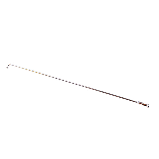 RAYON 2.3 MM INOX ARGENT  L162 AVEC ECROU (X1) MACH1 CYCLO/MOTO/VAE