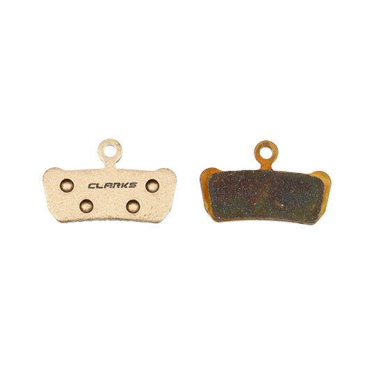PLAQUETTE FREIN VTT 06 CLARKS SINTERED  ADAPT. AVID XO ELIXIR TRAIL GUIDE 4 PISTONS (PR)