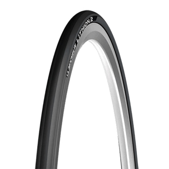 PNEU ROUTE 700X25C TS MICHELIN LITHION 2 TT NOIR/GRIS FONCE (25-622)
