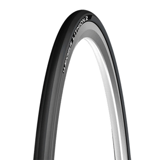 PNEU ROUTE 700X25C TS MICHELIN LITHION 2 TT NOIR/GRIS FONCE (25-622)