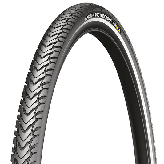 PNEU VTC/URBAIN  26X1.85 TR MICHELIN PROTEK CROSS MAX TT NOIR (47-559) VAE/EBIKE 25 KM/H