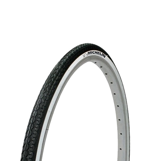 PNEU VTC/URBAIN 700X35C - 28X1.35 TR MICHELIN WORLDTOUR TT NOIR/BLANC (35-622)