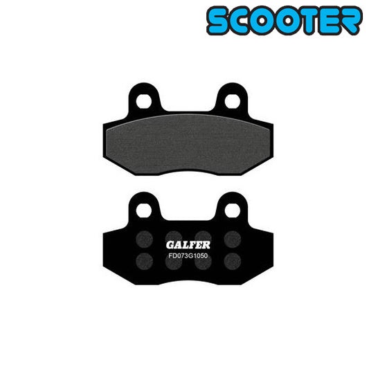 PLAQUETTE FREIN  38 GALFER FD073G1050 ADAPT. AV SPEEDFIGHT 3/AR KEEWAY RY8//NECO GPX (PR)