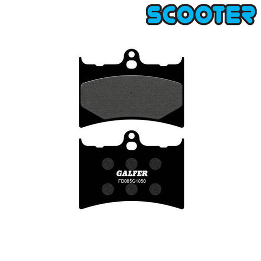 PLAQUETTE FREIN  91 GALFER G1050 ADAPT. AV BENELLI/RIEJU (PR)