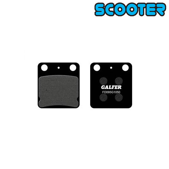 PLAQUETTE FREIN  09 GALFER FD095G1050 ADAPT. AV/AR PEUGEOT VIVACITY/SUM UP/DAELIM (PR)