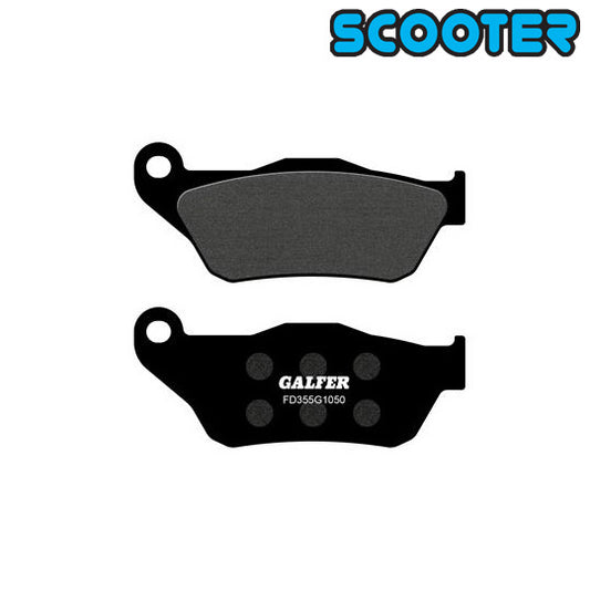 PLAQUETTE FREIN  49 GALFER G1050 ADAPT. AV 125 XMAX/SKYCRUISER 2006-2009 (PR)