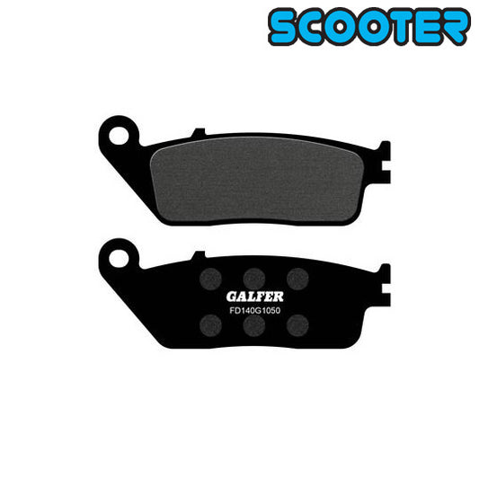 PLAQUETTE FREIN  46 GALFER G1050 ADAPT. AV SKYCRUISER 2010->/XCITY/DAELIM S2 (PR)