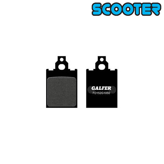 PLAQUETTE FREIN  99 GALFER G1050 ADAPT. AR CAGIVA SUPER CITY/PIAGGIO FREE/SKIPPER/QUARTZ