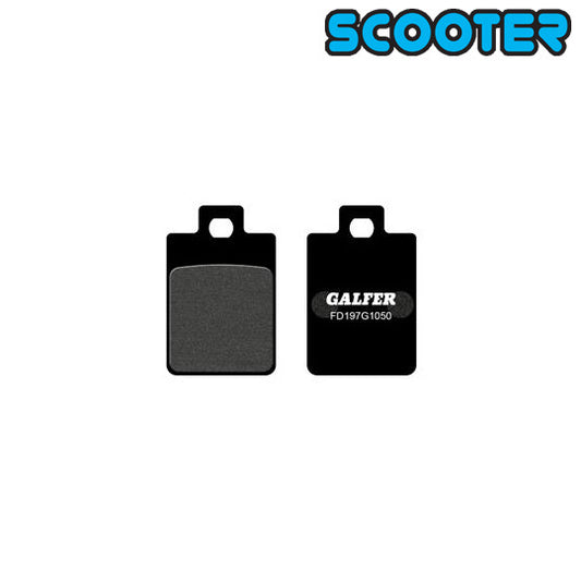 PLAQUETTE FREIN 104 GALFER G1050 ADAPT. AV PIAGGIO SFERA 1996-> (PR)