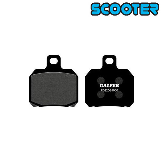 PLAQUETTE FREIN  14 GALFER FD220G1050 ADAPT. AR XMAX/X8/X9 EVO 03->/ AV GPR 04->/MRT PRO (