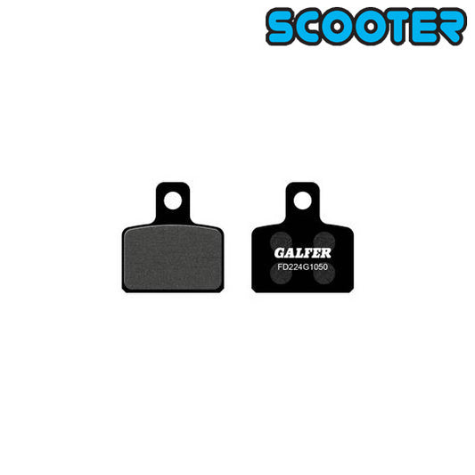 PLAQUETTE FREIN 106 GALFER G1050 ADAPT. AV/AR MINI MOTO GASGAS/BETA/POLINI/METRAKIT/SH (PR