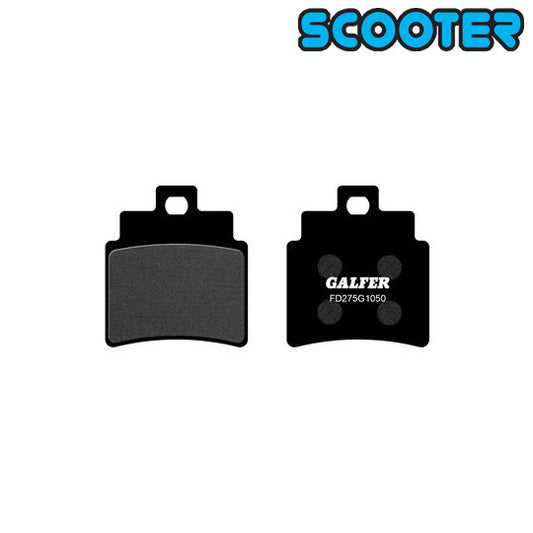 PLAQUETTE FREIN  78 GALFER FD275G1050 ADAPT. AV/AR 125/250/300 SYM GTS/JOYMAX/GRAND DINK (