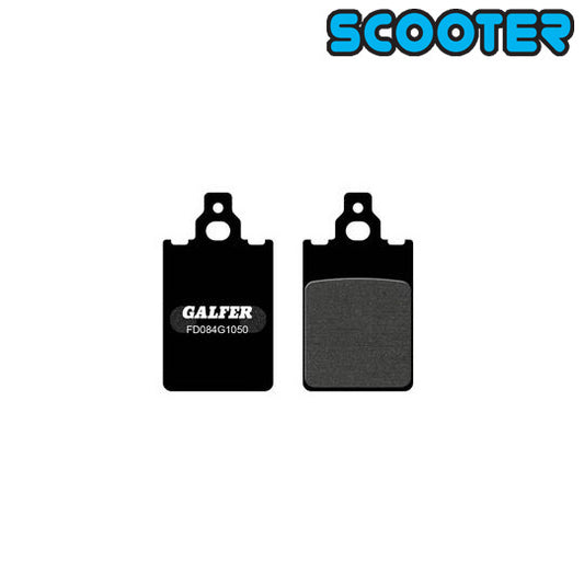 PLAQUETTE FREIN  12 GALFER G1050 ADAPT. AV XLIMIT/DT50 ->03/CLASSIC 50/XPLD/F12LC/F15LC