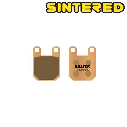 PLAQUETTE FREIN  06 GALFER FD065G1380 ADAPT. AV AJP SENDA/XPOWER/TKR/LUDIX/ AR XLIMIT (PR)
