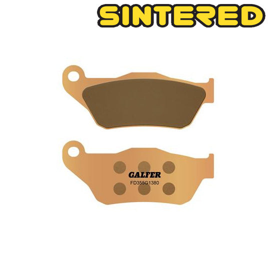 PLAQUETTE FREIN  49 GALFER G1380 ADAPT. AV 125 XMAX/SKYCRUISER 2006-2009 (PR)