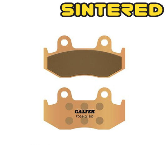 PLAQUETTE FREIN 109 GALFER G1380 ADAPT. AV 125 HONDA SH/DYLAN/ AR YAMAHA YFZ (PR)