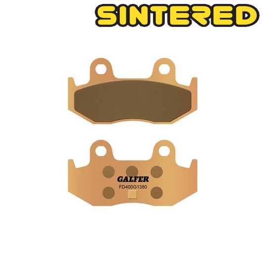 PLAQUETTE FREIN  81 GALFER FD400 G1380 ADAPT. AR 250/400 SUZUKI BURGMAN (PR)