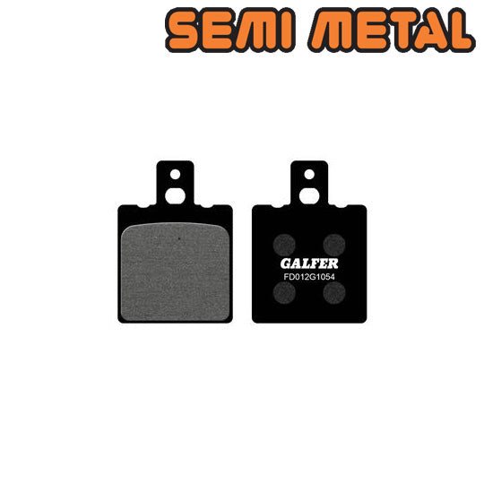 PLAQUETTE FREIN  02 GALFER G1054 ADAPT. AV/AR CAGIVA/DUCATI/SACH/KTM (PR)