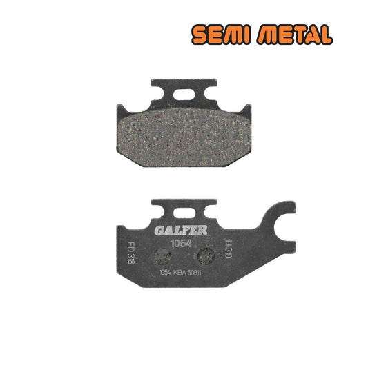 PLAQUETTE FREIN 174 GALFER G1054 AV/AR QUAD BOMBARDIER/CAN-AM/SUZUKI/YAMAHA (PR)