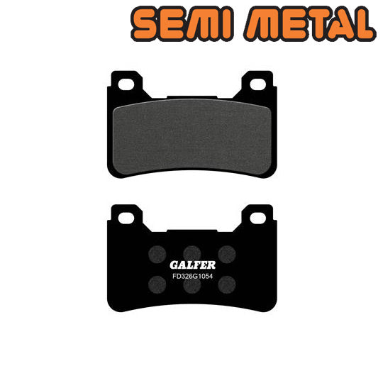 PLAQUETTE FREIN 177 GALFER G1054 AV CBR600/VFR800/CBR100 (PR)