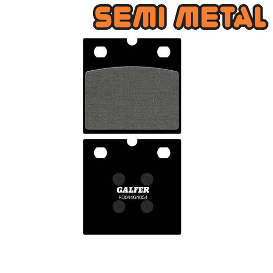 PLAQUETTE FREIN 188 GALFER G1054 AV/AR BMW R65R/K75/R80GS/R100/DUCATI/MZ