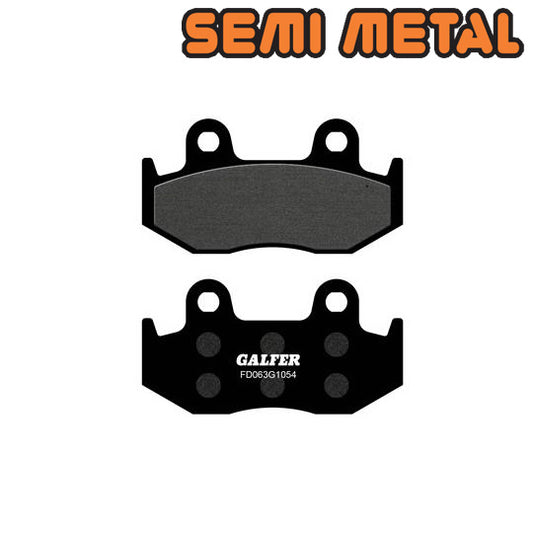 PLAQUETTE FREIN  86 GALFER G1054 ADAPT. AV/AR HYOSUNG/KYMCO/YAMAHA QUAD (PR)