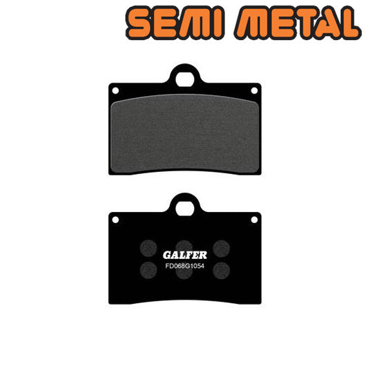 PLAQUETTE FREIN  87 GALFER G1054 ADAPT. AV/AR CAGIVA/YAMAHA TDR/TZR (PR)