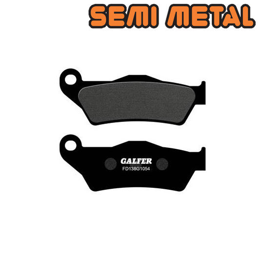 PLAQUETTE FREIN  48 GALFER G1054 ADAPT. AV PIAGGIO 500 X9/SKYLINER/KILIBRE (PR)
