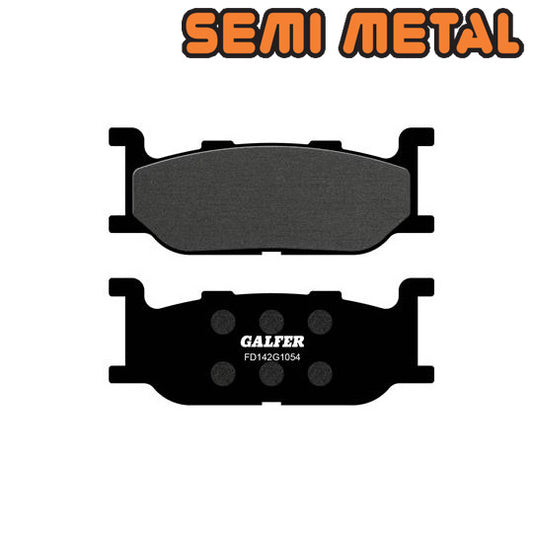 PLAQUETTE FREIN  62 GALFER G1054 ADAPT. AV 400/500 MAJESTY/TMAX 2001--2003 (PR)