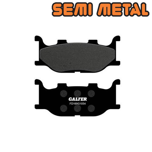 PLAQUETTE FREIN  63 GALFER G1054 ADAPT. AV 250/400 SKYLINER/MAJESTY/500 TMAX 04-07 (PR