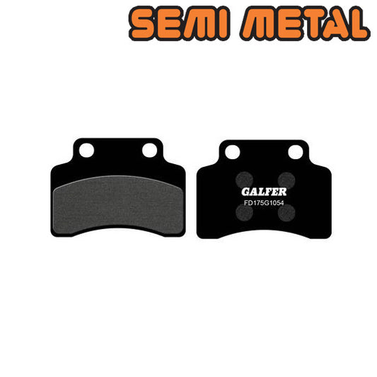 PLAQUETTE FREIN  19 GALFER G1054 ADAPT. AV CPI HUSSARD/OLIVER/POPCORN/KEEWAY FOCUS/MATRIX