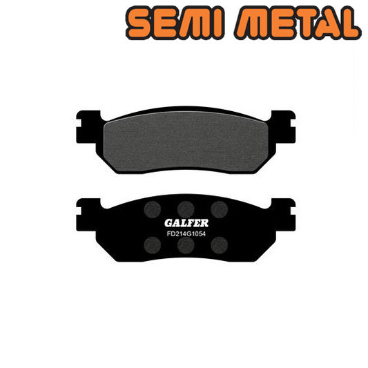 PLAQUETTE FREIN  66 GALFER G1054 ADAPT. AR 250 SKYLINER/MAJESTY 01->/XMAX 10-> (PR)