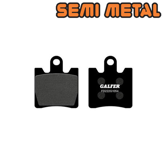 PLAQUETTE FREIN  13 GALFER G1054 ADAPT. AV 125 DEALIM S2/OTELO/250 BURGMAN (PR)