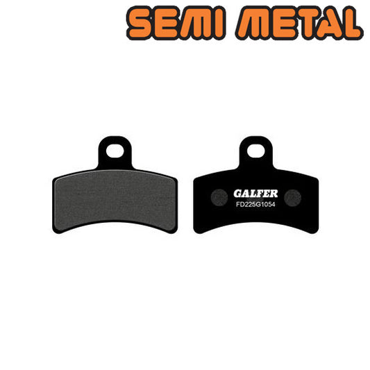 PLAQUETTE FREIN 107 GALFER G1054 ADAPT. AV/AR GAS GAS TXT/EC/SM (PR)