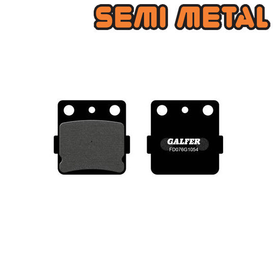 PLAQUETTE FREIN 120 GALFER G1054 AV/AR HONDA CR80/KAWASAKI KX80/SUZUKI 125 DR (PR)