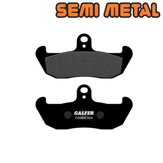 PLAQUETTE FREIN 123 GALFER G1054 AV/AR APRILIA/CAGIVA/GILEAR/HUSQVARNA/LAVERDA (PR)