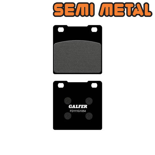 PLAQUETTE FREIN 134 GALFER G1054 AR KAWASAKI/SUZUKI 600BANDIT/GSX/SV650 (PR)