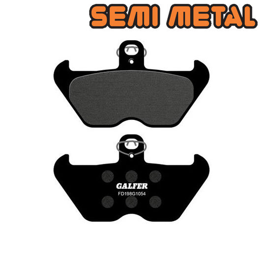 PLAQUETTE FREIN 152 GALFER G1054 AV BMW R80R/R850/R100/K1100/R1100/R1150/K1200/R1200 (PR