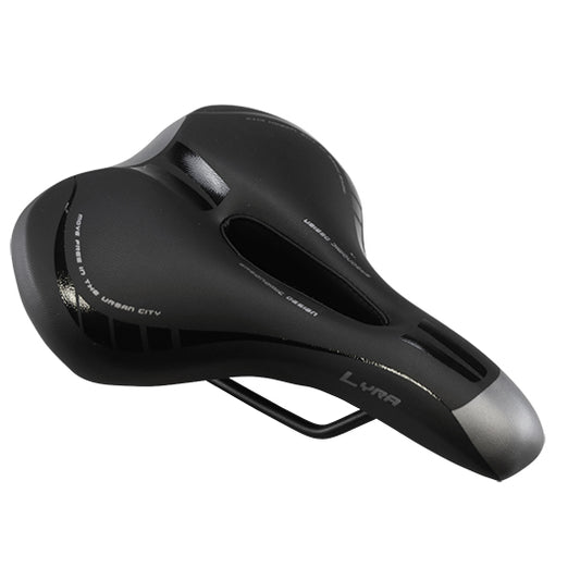 SELLE LOISIR MONTE GRAPPA 6250 LYRA UNISEX NOIR TYPE TRANSAM