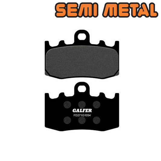 PLAQUETTE FREIN 164 GALFER G1054 AV BMW R850/R1100/R1150/K1200/R1 20/K1300 (PR)