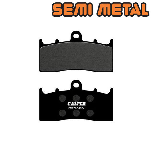 PLAQUETTE FREIN 165 GALFER G1054 AV BMW R850/R1100/R1150/K1200/R1 20/K1300/K1600 (PR)