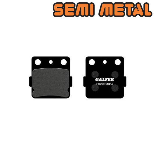 PLAQUETTE FREIN 172 GALFER FD299G1054 AR YAMAHA YZ80 1993->2002/YZ85 2003-> (PR)