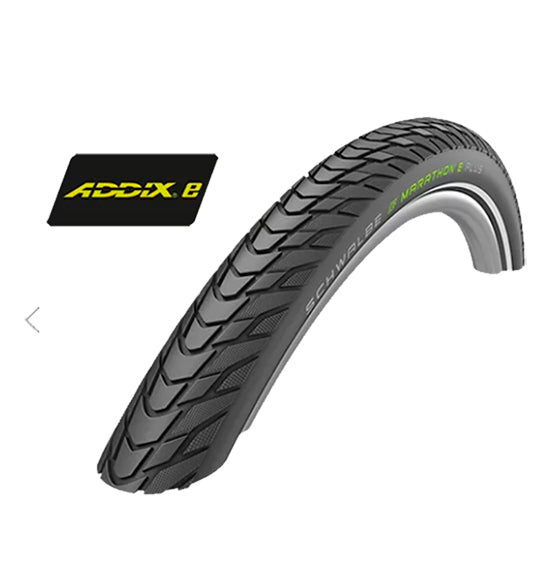 PNEU VTC/URBAIN 700X47C - 28X1.75 TR SCHWALBE MARATHON E-PLUS TT NOIR (47-622) VAE/EBIKE