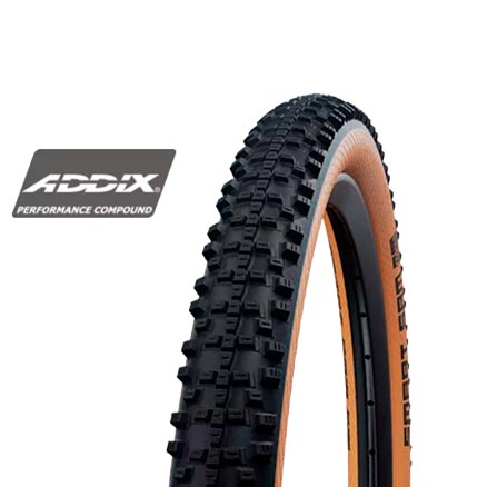 PNEU VTT 27.5X2.25 TR SCHWALBE SMART SAM TT NOIR/BRONZE (57-584)