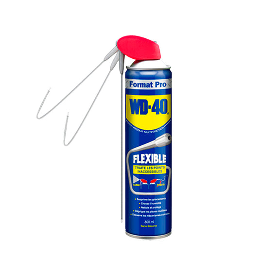 HUILE/LUBRIFIANT MULTIFONCTION WD40  600ML FLEXIBLE (AEROSOL)