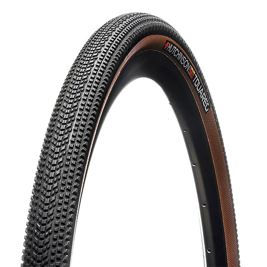 PNEU GRAVEL 650X47B TS HUTCHINSON TOUAREG HARDSKIN TLR NOIR/MARRON (48-584)