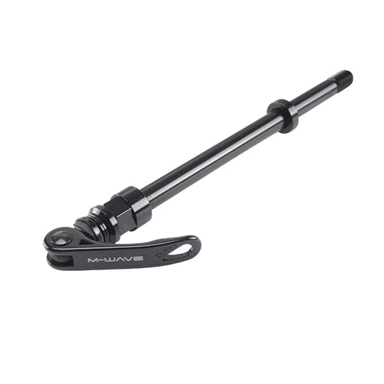 BLOCAGE VTT AR AXE TRAVERSANT POUR REMORQUE COMP SHIMANO 12MM ENTRAXE 142/148MM P1.5 NOIR