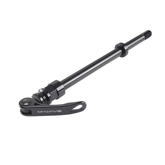 BLOCAGE VTT AR AXE TRAVERSANT POUR REMORQUE COMP SHIMANO 12MM ENTRAXE 142/148MM P1.5 NOIR